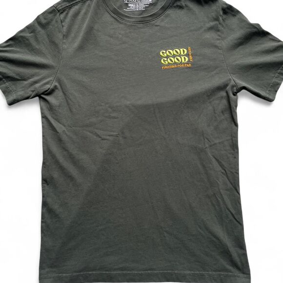 Good Good Golf “Fighting for Par” Short Sleeve Golf Men's Medium T-Shirt - Picture 1 of 6